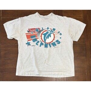 VTG 1994 Miami Dolphins Men’s Size M Spectator Sportswear Made in USA T Shirt